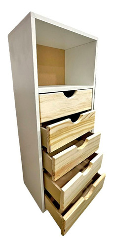 Cómoda Cajonera 5 Cajones- Minimalista Chifonier Ya Armadas