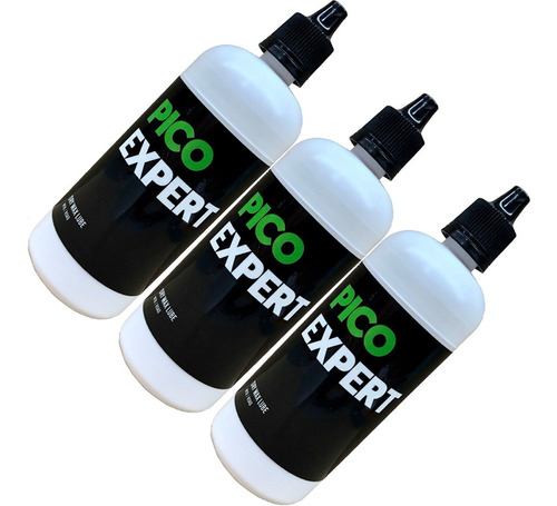 Kit 3x Lubrificante Pico Expert Cera 120ml Correntes Bike