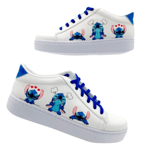 Tenis Bordados De Stich Emociones Para Todas Las Edades