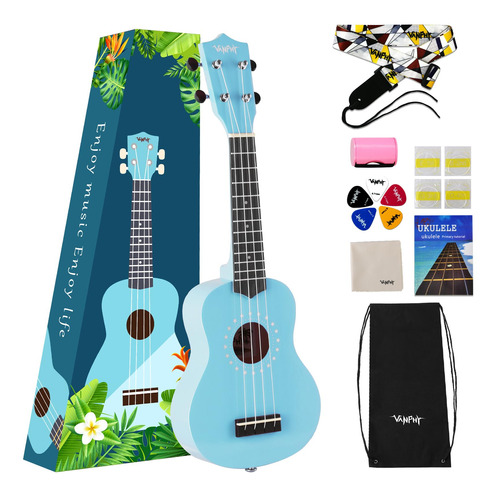 Vanphy Ukelele Soprano Para Ninos Principiantes Con Bolsa De