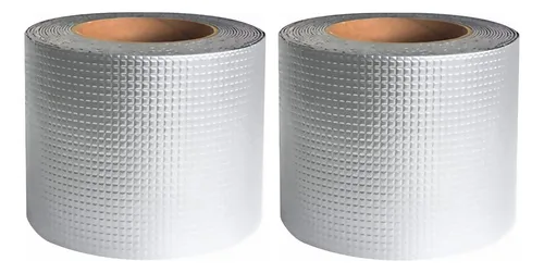 Cinta Para Techos, Lámina De Aluminio, Impermeable, Resisten