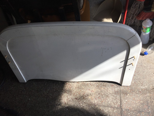 Cabecera Blanca Laqueada Pintada A Mano
