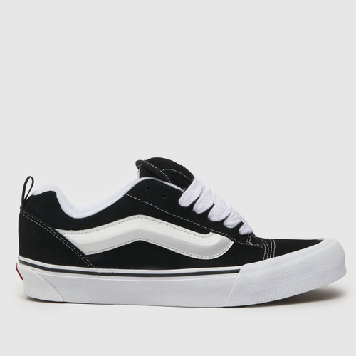 Vans Knu Skool Negro C/blanco Originales