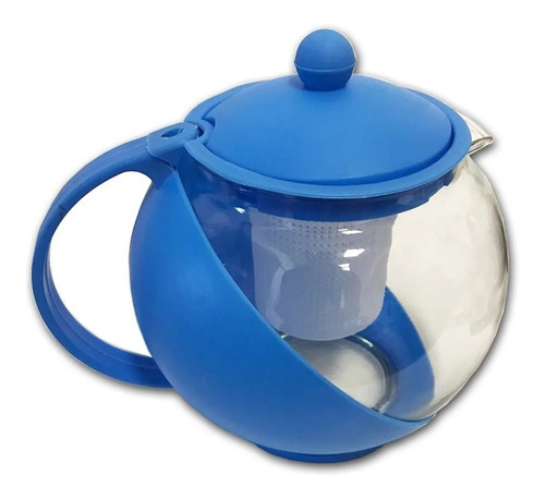 Tetera De Vidrio 1250ml Infusor Filtro Acero Inoxidable Té