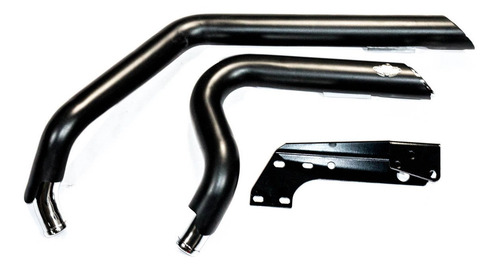Escapes Short Shots Negros Para Harley Davidson Sportster