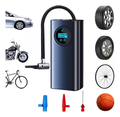 Inflador Mini Compreso Electrico Portatil Carga Usb Multiuso