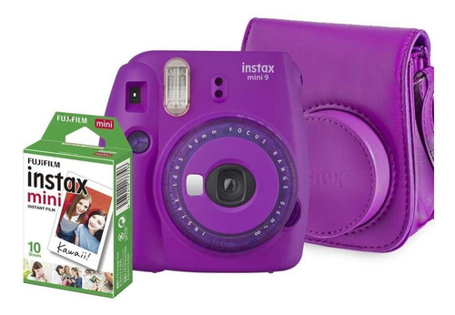 Câmera  Fujifilm Instax Mini 9 +bolsa+pack 10 Fotos