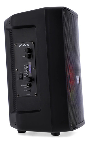 Parlante Torre Bluetooth Portátil Flama Aiwa Aw-t604f 6500w Negro