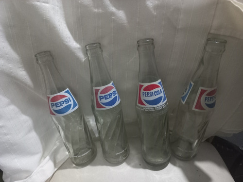 Antigua Botella  De Pepsi De . Bar 284...4 Unidades