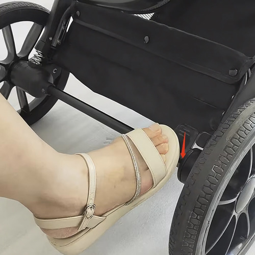Cochecito De Bebe Con Huevito Premium Convertible Cartan Color Gris Azulado