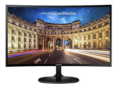 Imagem 1 de 7 de Monitor Curvo Samsung Cf390 Widescreen 27 60hz Full Hd Novo