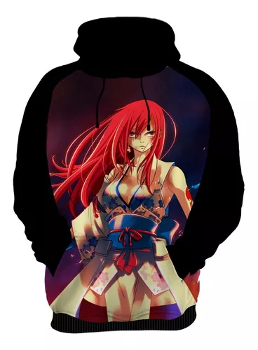 Blusa De Moletom Personalizada Guilda Fairy Tail Anime 01