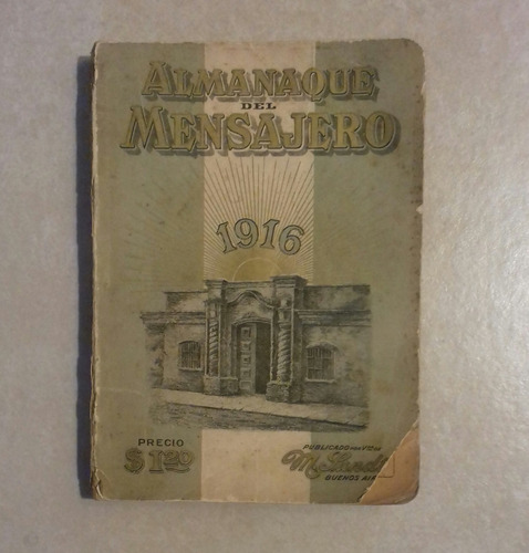 Almanaque Del Mensajero 1916 Libro