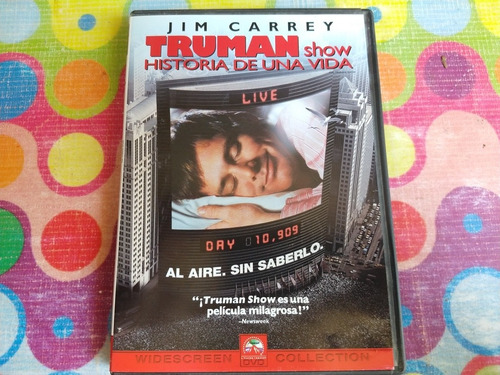 Dvd Truman Show Historia De Una Vida Jim Carrey 