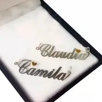 Comprar Dije Nombre Plata 925 Y Oro 18k Personalizado Con Tu Nombre