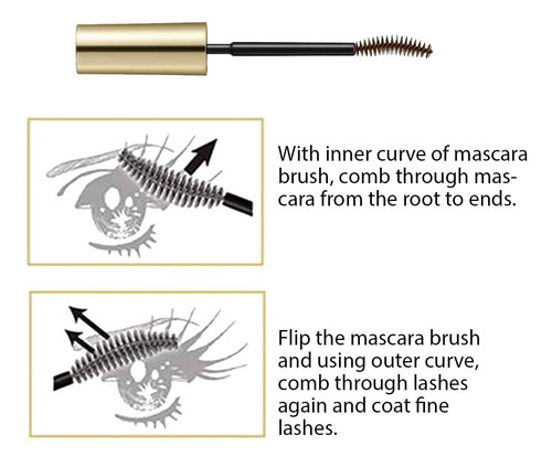 Máscara Heroine Make Kissme Long Up Brown Waterproof Wp 02