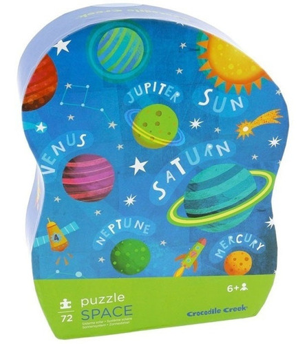 Puzzle Rompecabezas 72 Piezas Planetas Crocodile Educando