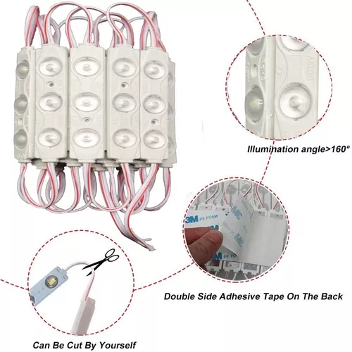 MODULO LED 12V 20 PIEZAS