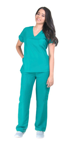 Uniforme Medico De Mujer Tela Antilfuidos + Gorro De Regalo