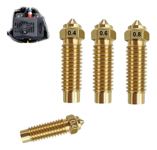 Kit 03 Bicos Compativel Com Elegoo Neptune 4 Plus / Max