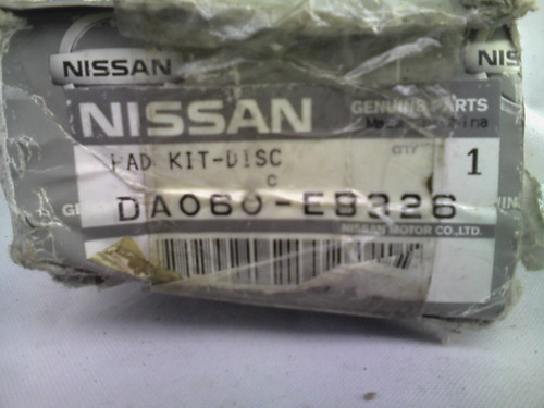 Pastillas De Frenos Delanteras Nissan Pathinder R51 Original