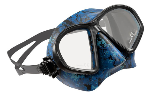 Máscara De Depredador Oceánico, Camo Azul