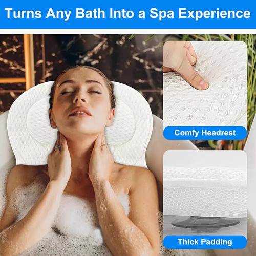 Cojín De Almohada Suave Bath 4d