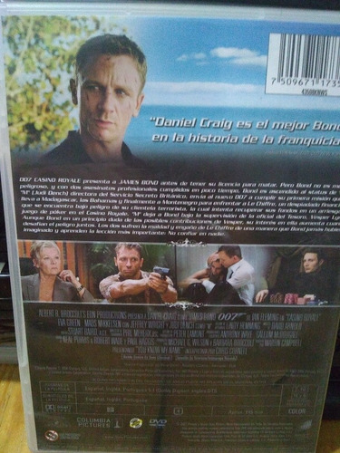 Película Original En Dvd 007 Casino Royale