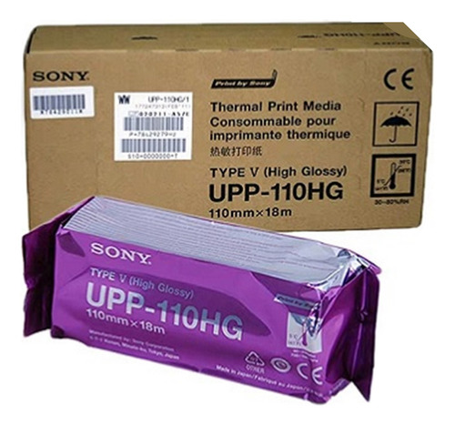 Papel Video Printer Upp 110 Hg Sony (x 10 Unidades)