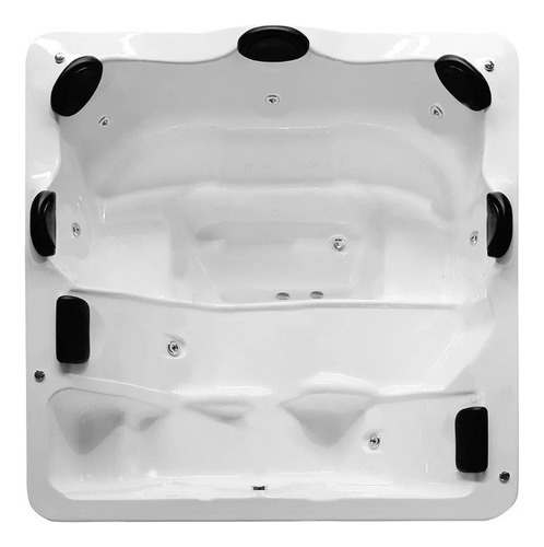 Primavera Banheiras Spa Copacabana Hidromassagem 7 Lugares Completo Ofurô 127v branco