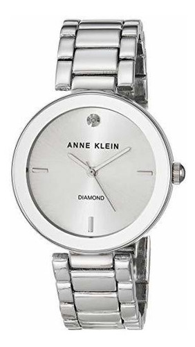 Anne Klein Pulsera De Diamante Genuino De La Mujer Wz007