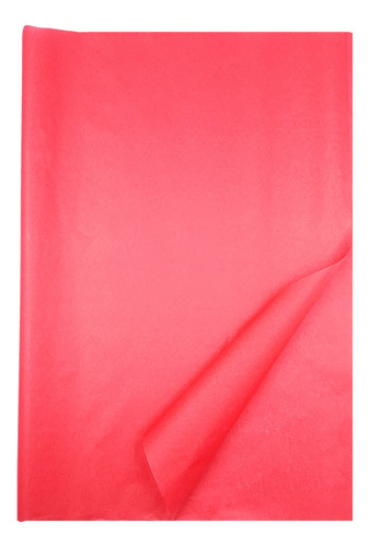 Papel Seda 50 X 70 Rojo X100 Hojas