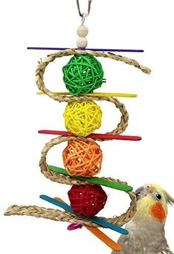 Bonka Bird Toys 00156 Chewballishous Bird Toy Loro Jaula Jug