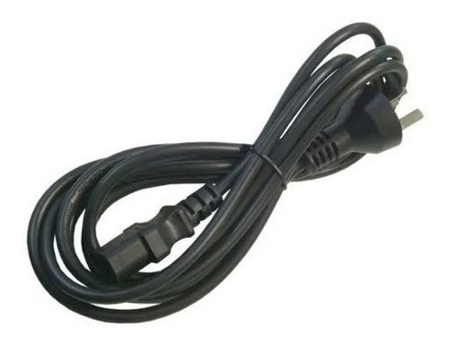 Cable Power 220v Interlock 3 Patas Fuente Monitor Pc Iram