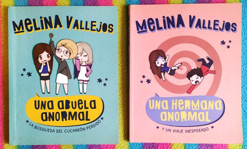 Melina Vallejos - Una Hermana Anormal  - Set De 2 Libros 