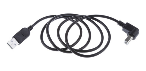 Cable De Impresora Usb2.0 Enchufe Macho A Ángulo Recto Tipo