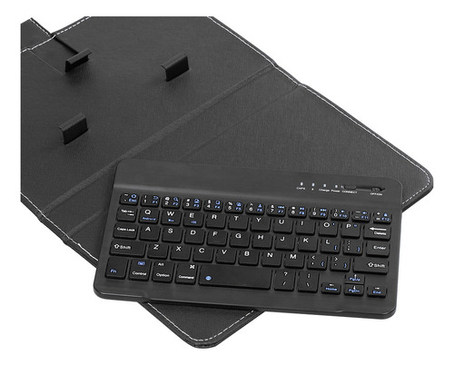 Asd Teclado Inalámbrico Portátil De Cuero Pu Bt For