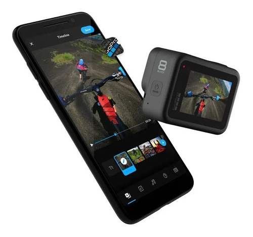 Imagen 6 de 7 de Cámara Gopro Hero 8 Black 4k 12mpx Sumergible Gtia Oficial