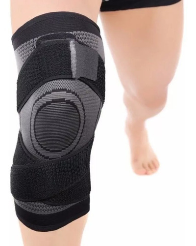 Joelheira De Compressão Esportiva Proteção Ajustável Fitness