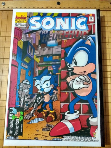 Imagen 5 de 5 de Cómic Sonic Tomo 3 Incluye Los Comics Del 21 Al 30 En Españo
