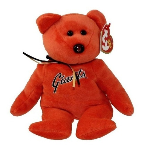 Tij Ty Beanie Babies Peluche Oso Giants San Francisco Baseba