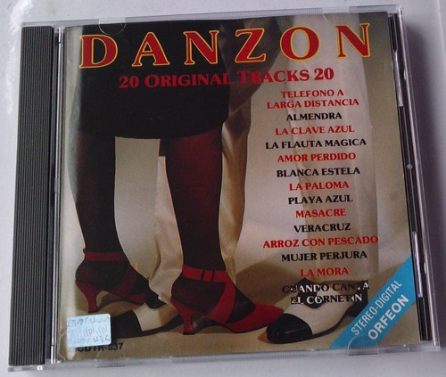 Danzon 20 Tracks Cd Acerina Arcaraz Merceron Toña La Negra