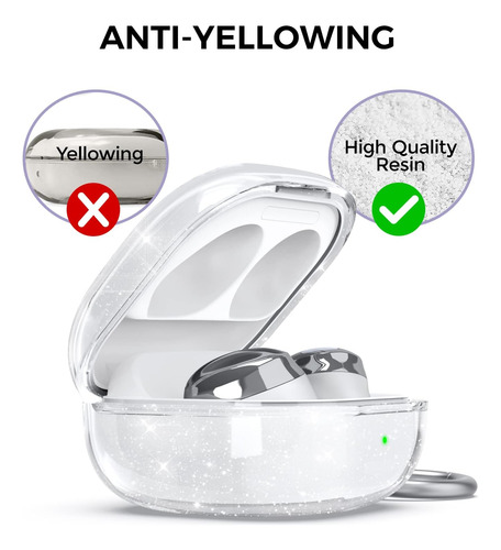 Ahastyle Compatible Con Samsung Galaxy Buds Fe Case 2023 Gal