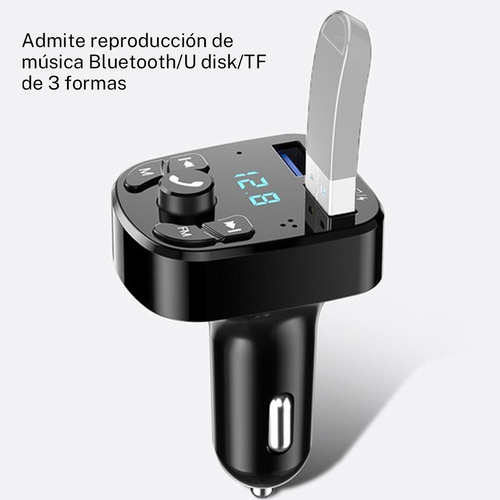 Transmisor Receptor De Audio Estéreo Fm Bluetooth Mp3 P/auto