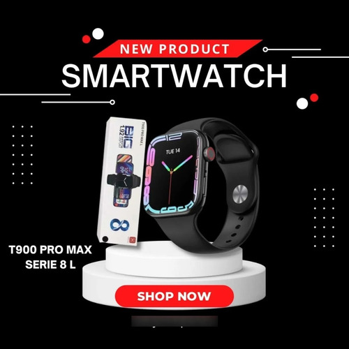 Imagen 5 de 5 de Reloj Inteligente Smartwacht Nuevo T900 Pro Max L Serie 8