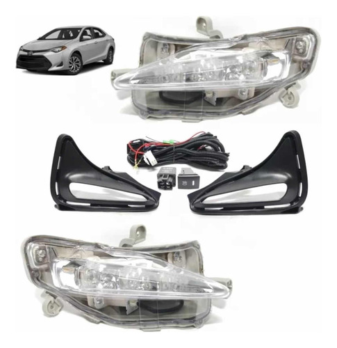 Kit De Faro Antinieblas Toyota Corolla Le Usa 2017 2018 2019