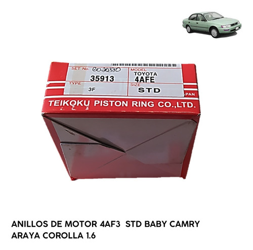 Anillos Para Corolla Baby Camry Carburado Araya Sky Std