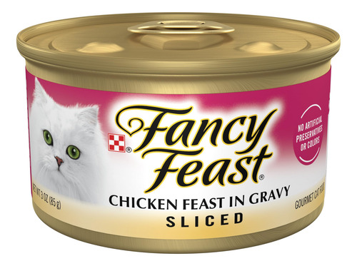 Comida Para Gato Rebanada En Salsa Pollo 85 Gramos