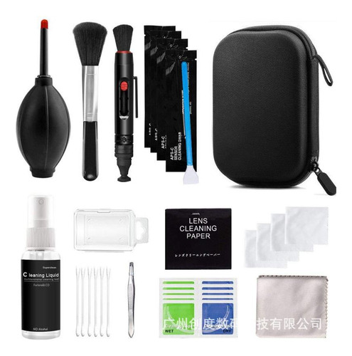 Kit De Limpieza De Cámara: Ventilador, Bastoncillos, Bolígra