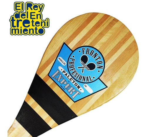 Imagen 5 de 7 de Paleta Paleton Expert Frontón Con Tarugos + Llave - El Rey
